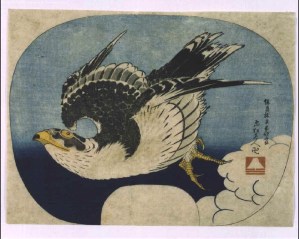 Katsushika Hokusai, Hawk, 1849 (large)